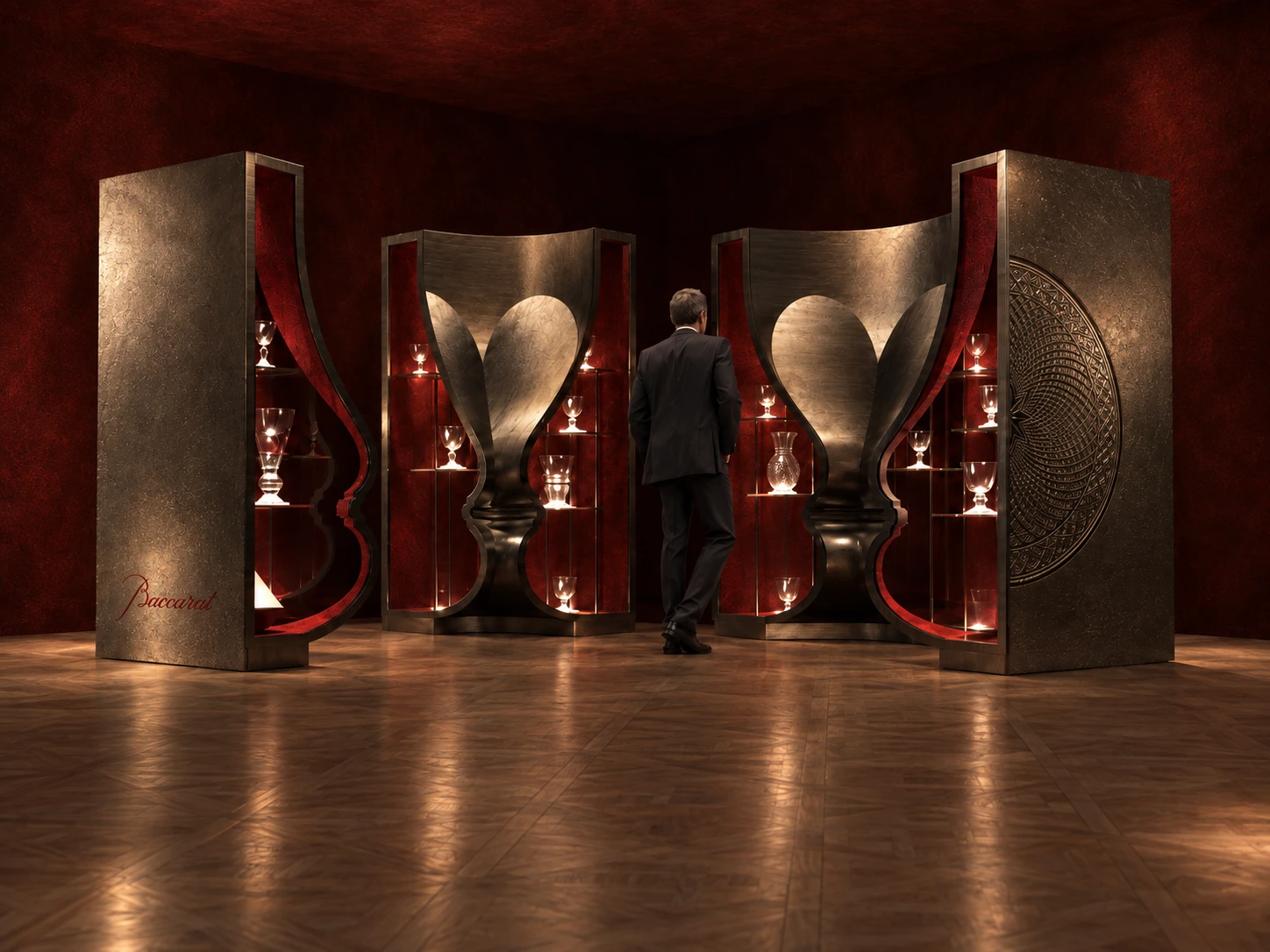 Scénographie Contreformes perpétuelles pour Baccarat