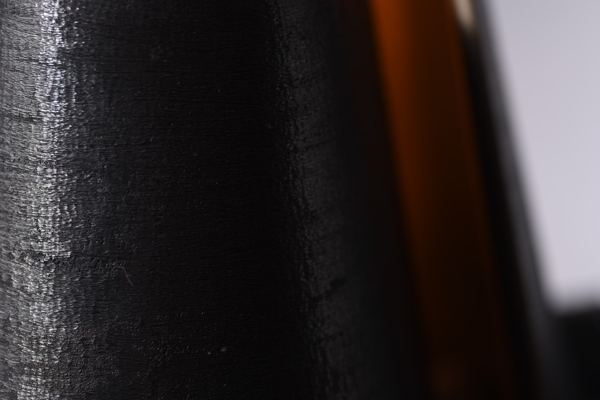 Close-up of the black IGNA texture