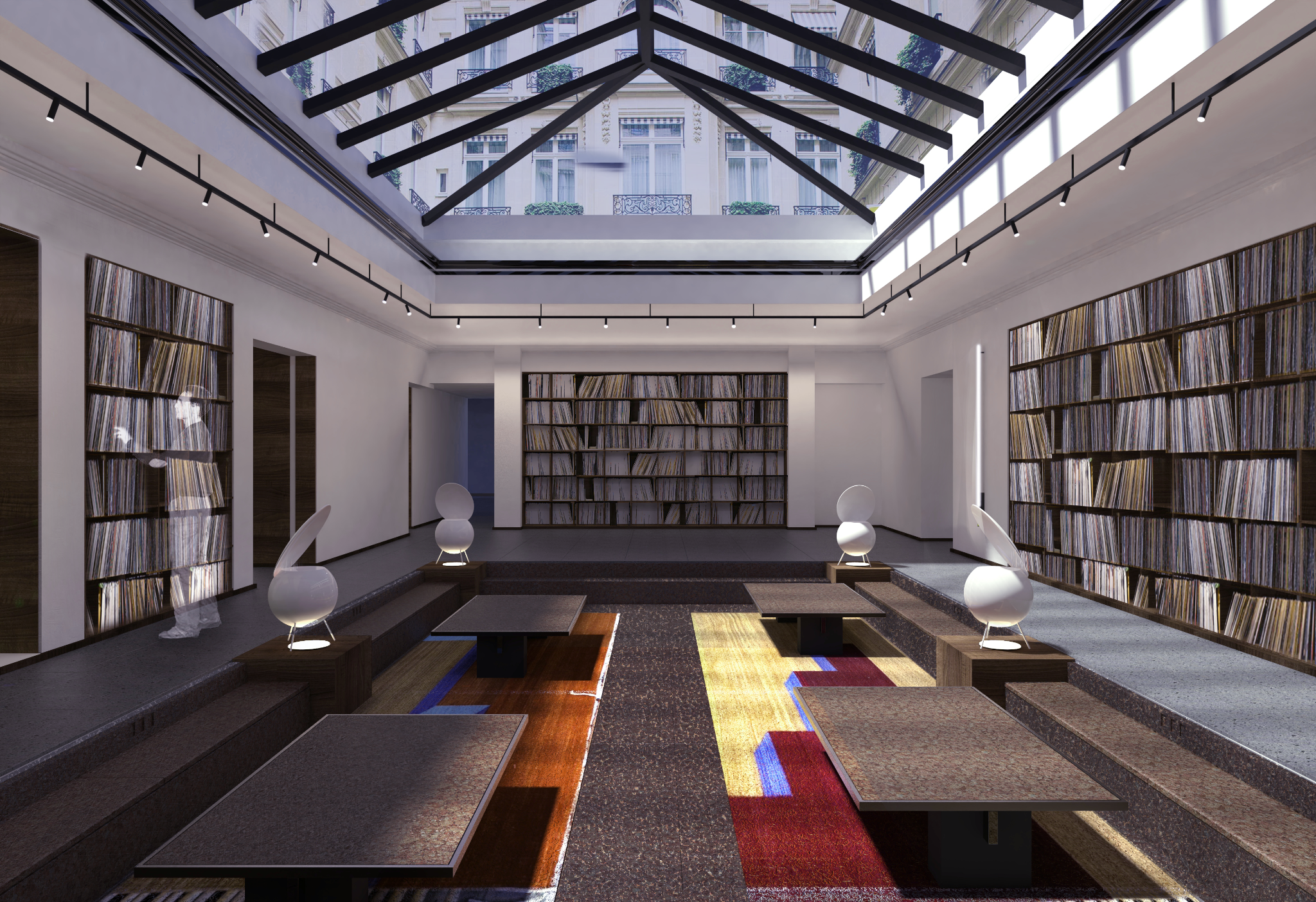 Le Noctambule, lobby