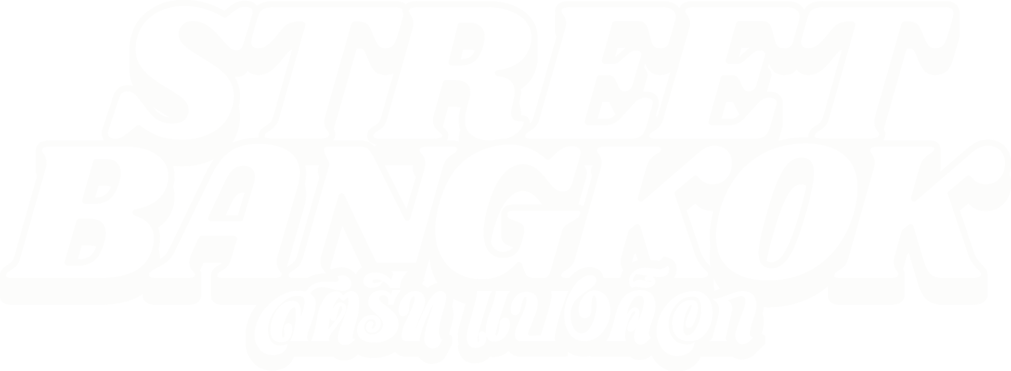 Street Bangkok logo inversé